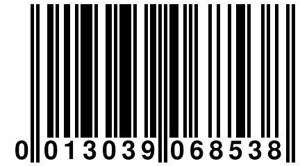 0 013039 068538