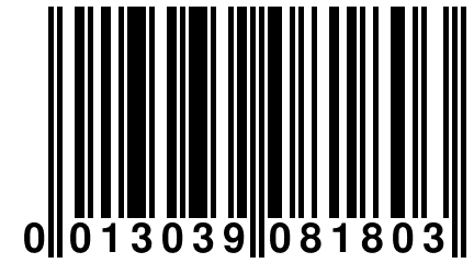 0 013039 081803