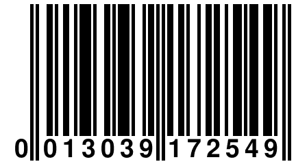 0 013039 172549