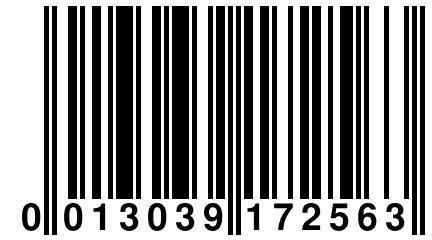 0 013039 172563