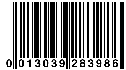 0 013039 283986