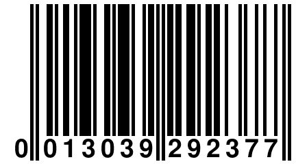 0 013039 292377