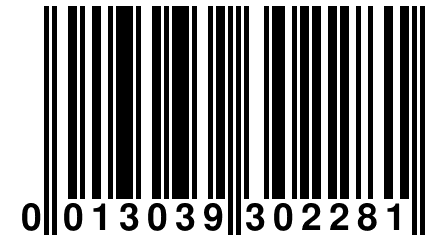 0 013039 302281