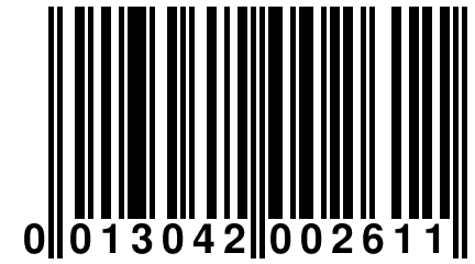 0 013042 002611