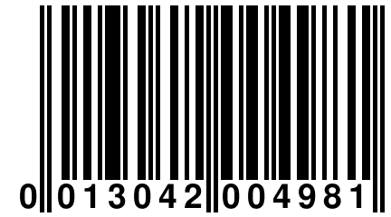 0 013042 004981