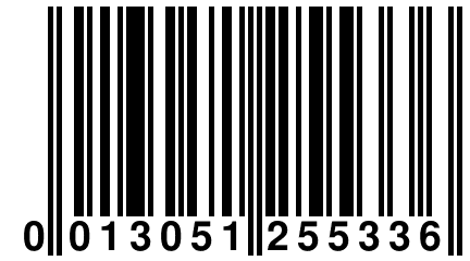 0 013051 255336