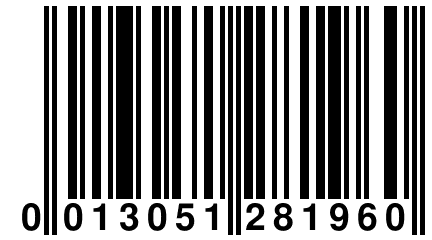 0 013051 281960