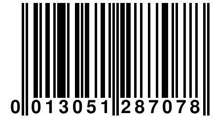 0 013051 287078