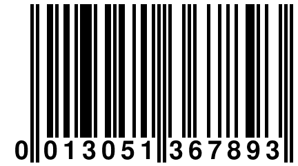 0 013051 367893