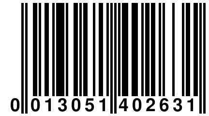 0 013051 402631