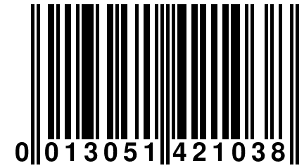 0 013051 421038