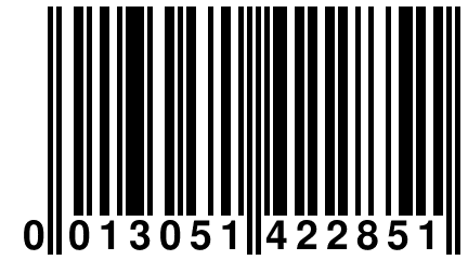 0 013051 422851