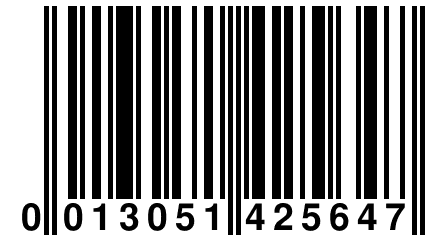 0 013051 425647