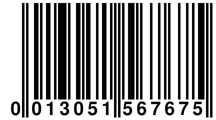 0 013051 567675