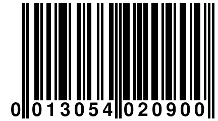 0 013054 020900