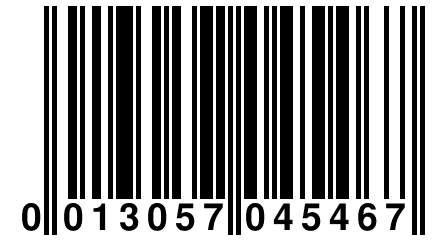 0 013057 045467