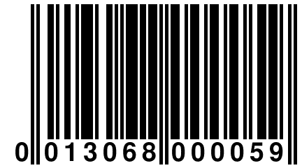 0 013068 000059