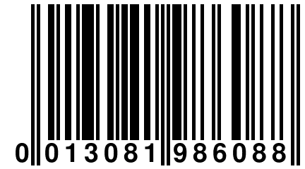 0 013081 986088