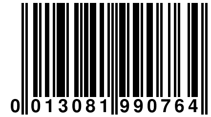 0 013081 990764