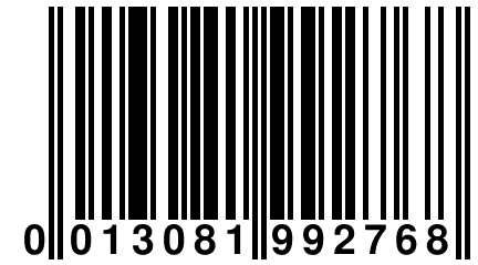 0 013081 992768