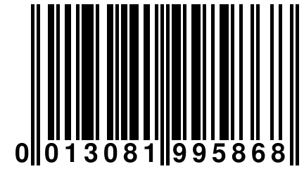 0 013081 995868