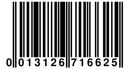 0 013126 716625