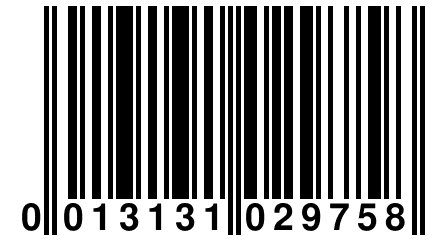 0 013131 029758