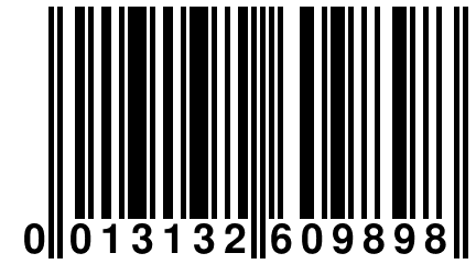 0 013132 609898