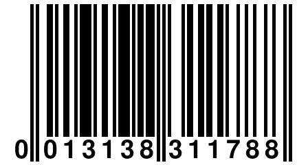 0 013138 311788