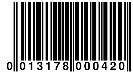 0 013178 000420