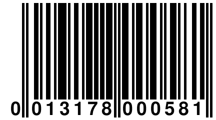 0 013178 000581