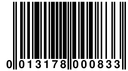 0 013178 000833