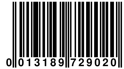 0 013189 729020