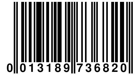 0 013189 736820