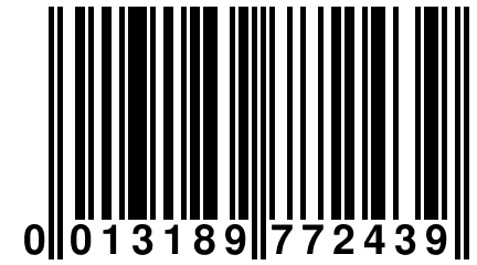 0 013189 772439