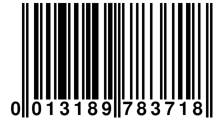 0 013189 783718