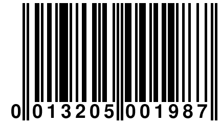 0 013205 001987