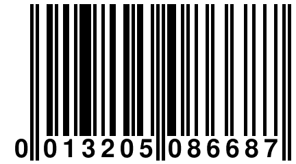 0 013205 086687