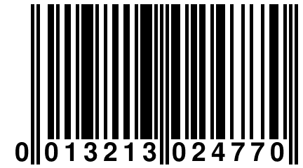 0 013213 024770