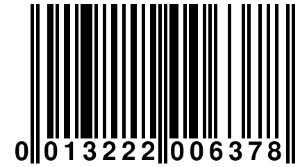 0 013222 006378