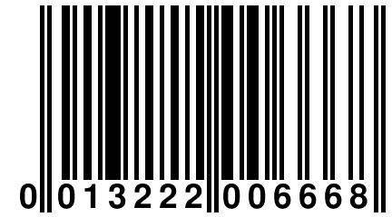 0 013222 006668