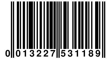 0 013227 531189