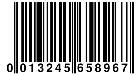 0 013245 658967