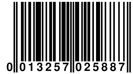 0 013257 025887