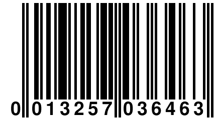 0 013257 036463