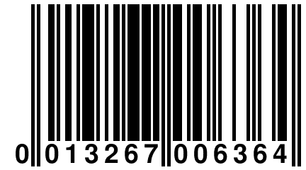 0 013267 006364