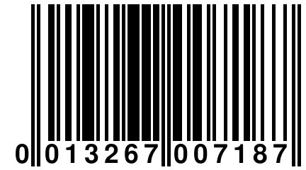 0 013267 007187