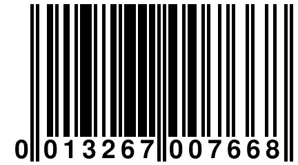 0 013267 007668