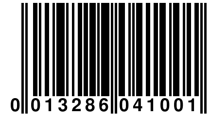 0 013286 041001