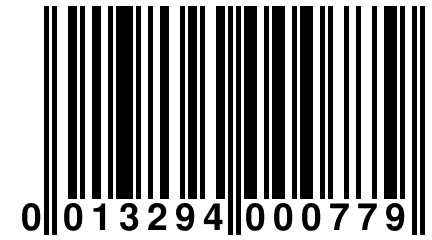 0 013294 000779